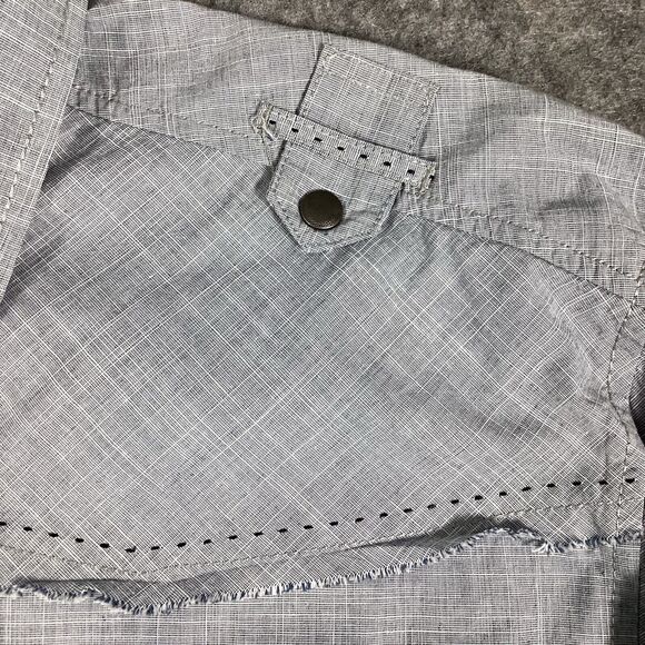 7 Diamond Men’s Shirt Size XXL Snap Buttons Western Style Square Dance Cotton - Picture 13 of 16